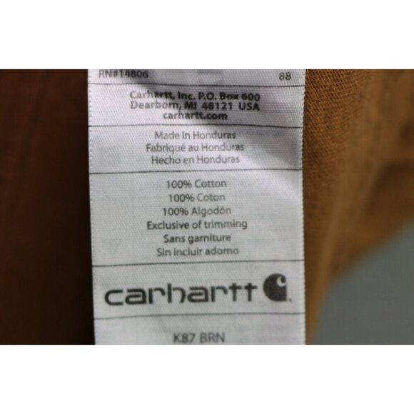 Carhartt Men's Brown Tee Shirt-Size XL-Original Fit-Y2K - Picture 6 of 9